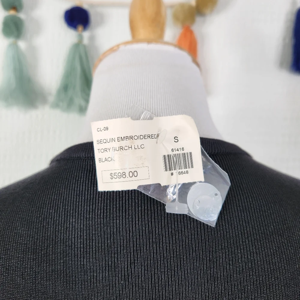 Tory Burch Sequin Sweater Dress
